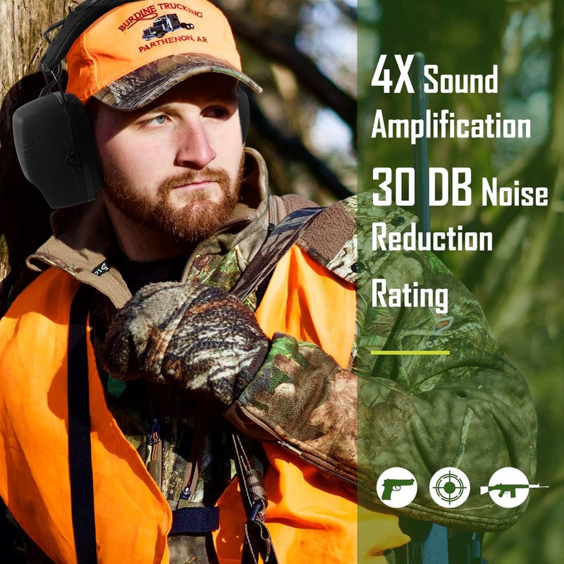 PROHEAR Arc Rail Adapter for Helmet Shooting Ear Protection Earmuffs, NRR 23dB Noise Reduction Hearing Protection for Hunting - Image 2